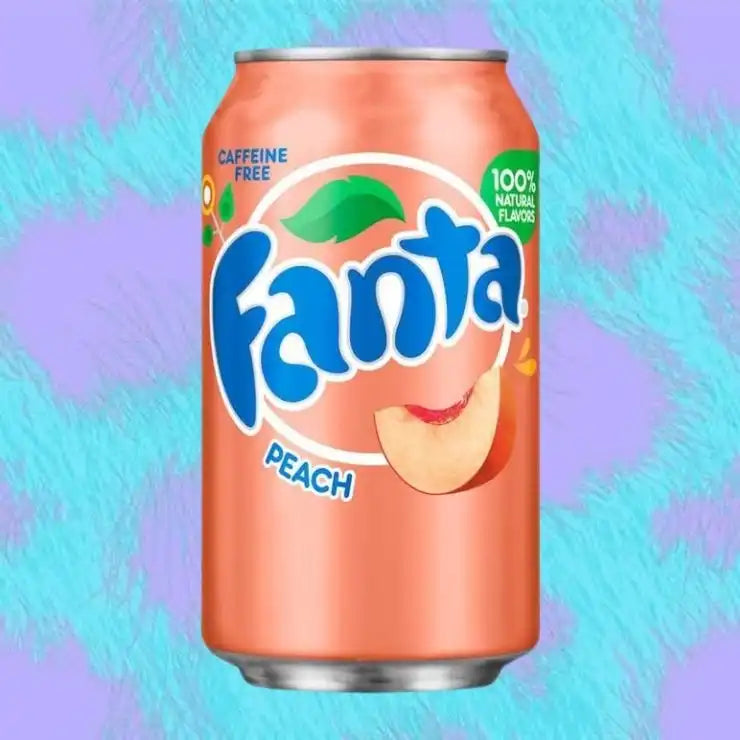 Fanta Peach Soda Can