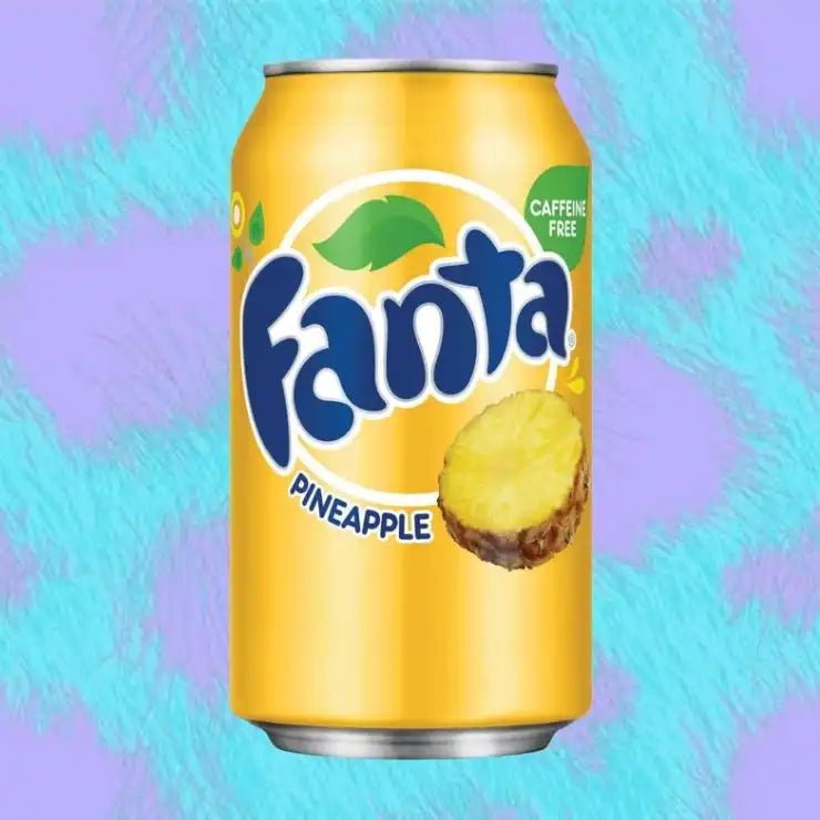 Fanta Pineapple Soda Can