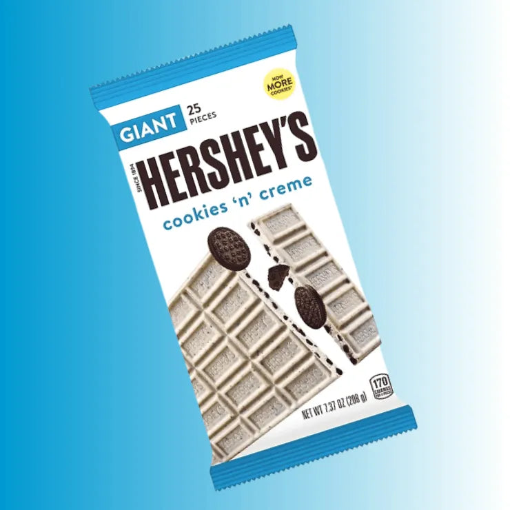Hersheys Cookies and Cream Giant Bar