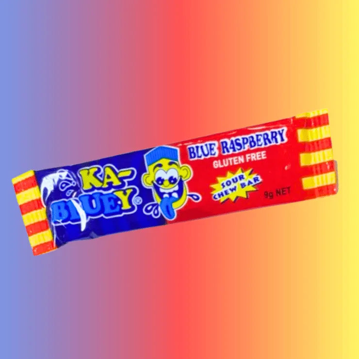 Ka Bluey Sour Chew Bar Blue Raspberry