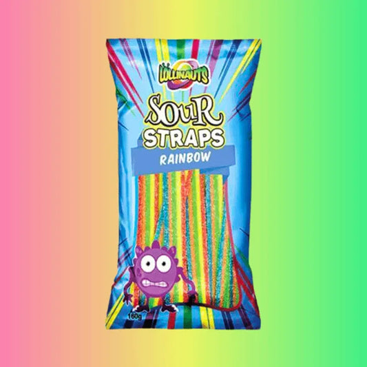 Lollinauts Sour Straps Rainbow