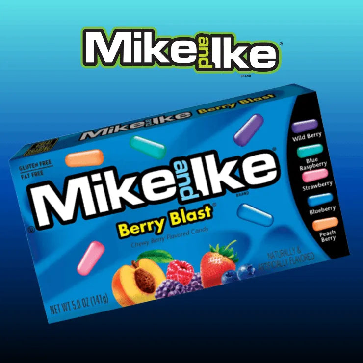 Mike and Ike Mega Berry Blast Theatre Box