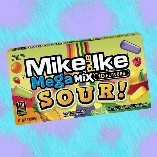 Mike and Ike Mega Mix Sour Theater Box