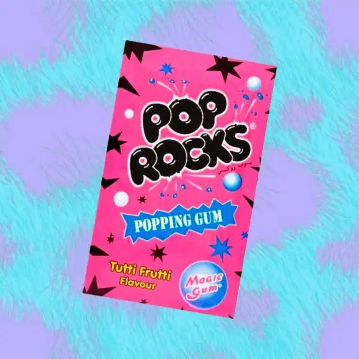 Pop Rocks Tutti Frutti Bubble Gum