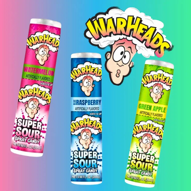 Warheads Super Sour Spray Candy