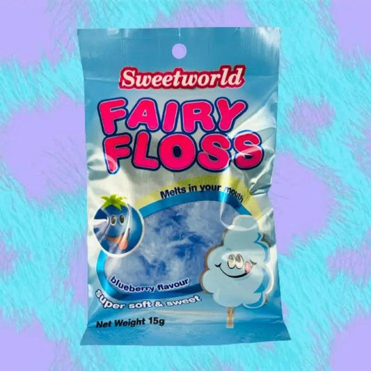 Sweetworld Fairy Floss Blueberry