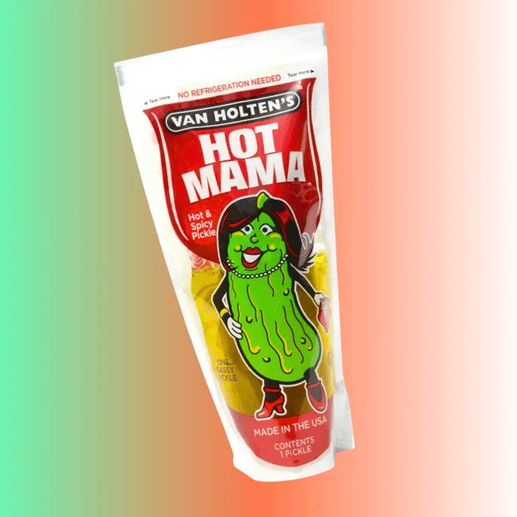 Van Holten's Hot Mama Pickle in a Pouch