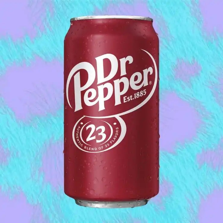 dr pepper original soda can