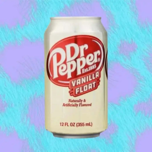 dr pepper vanilla float soda can