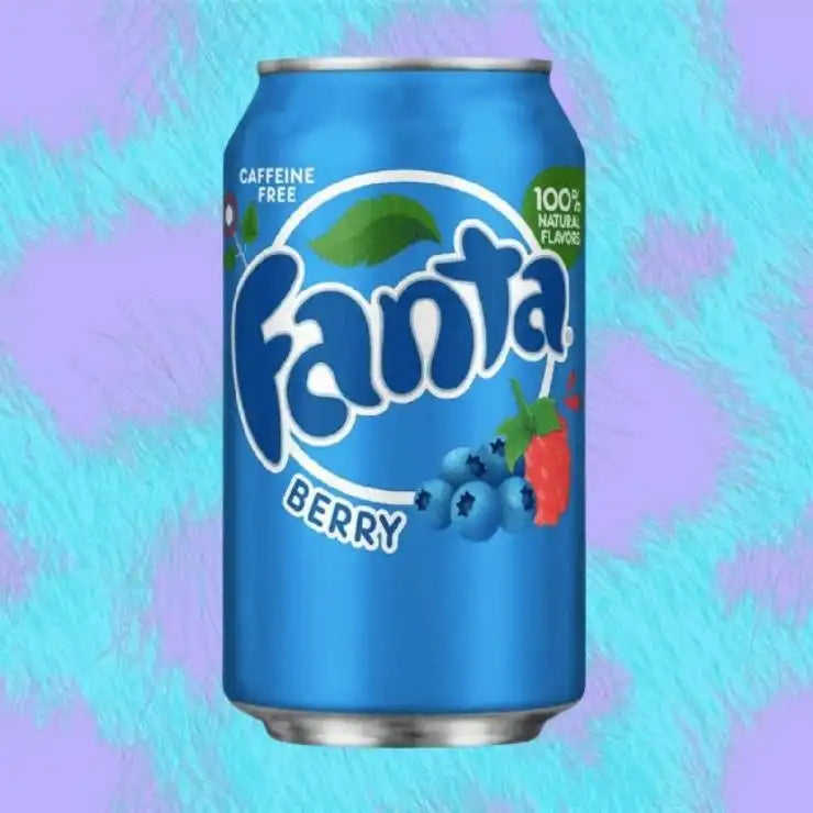 Fanta Berry Soda Can