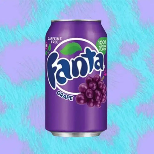 Fanta Grape Soda Can